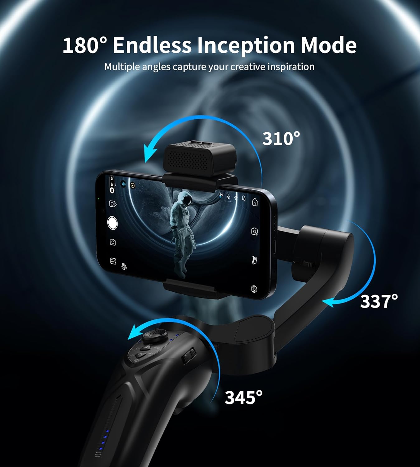 3 axis foldable gimble